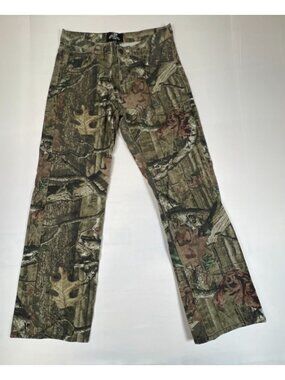 Mossy Oak Break-Up Infinity Camo Pants Men's 34x32 Cotton Hunting Trousers